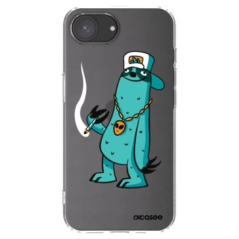 Picasee silikónový prehľadný obal pre Apple iPhone 17e - Earth - Je mi fajn