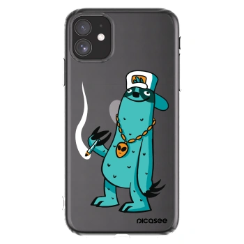 Picasee silikónový prehľadný obal pre Apple iPhone 11 - Earth - Je mi fajn
