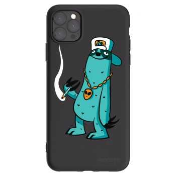 Picasee silikónový čierny obal pre Apple iPhone 11 Pro Max - Earth - Je mi fajn