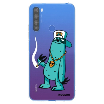 Picasee silikónový prehľadný obal pre Xiaomi Redmi Note 8T - Earth - Je mi fajn