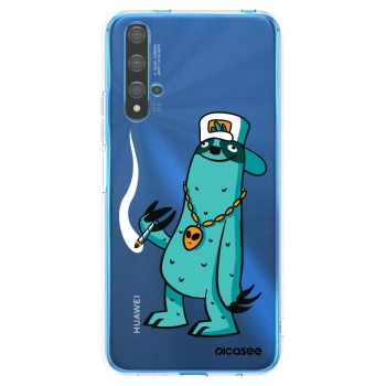 Picasee silikónový prehľadný obal pre Huawei Nova 5T - Earth - Je mi fajn