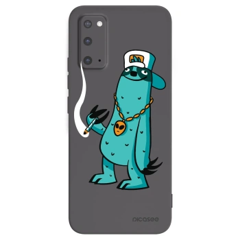 Picasee silikónový čierny obal pre Samsung Galaxy S20 G980F - Earth - Je mi fajn