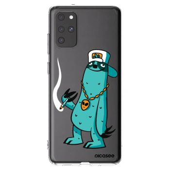 Picasee silikónový prehľadný obal pre Samsung Galaxy S20+ G985F - Earth - Je mi fajn