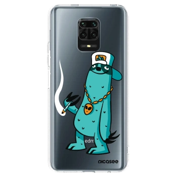 Picasee silikónový prehľadný obal pre Xiaomi Redmi Note 9S - Earth - Je mi fajn
