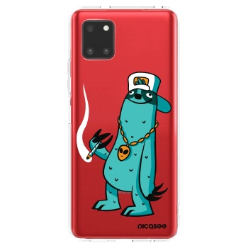Picasee silikónový prehľadný obal pre Samsung Galaxy Note 10 Lite N770F - Earth - Je mi fajn