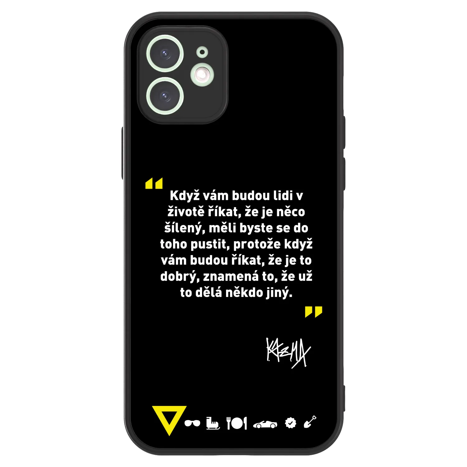 ULTIMATE CASE pro Apple iPhone 12 - Kazma - MĚLI BYSTE SE DO TOHO PUSTIT
