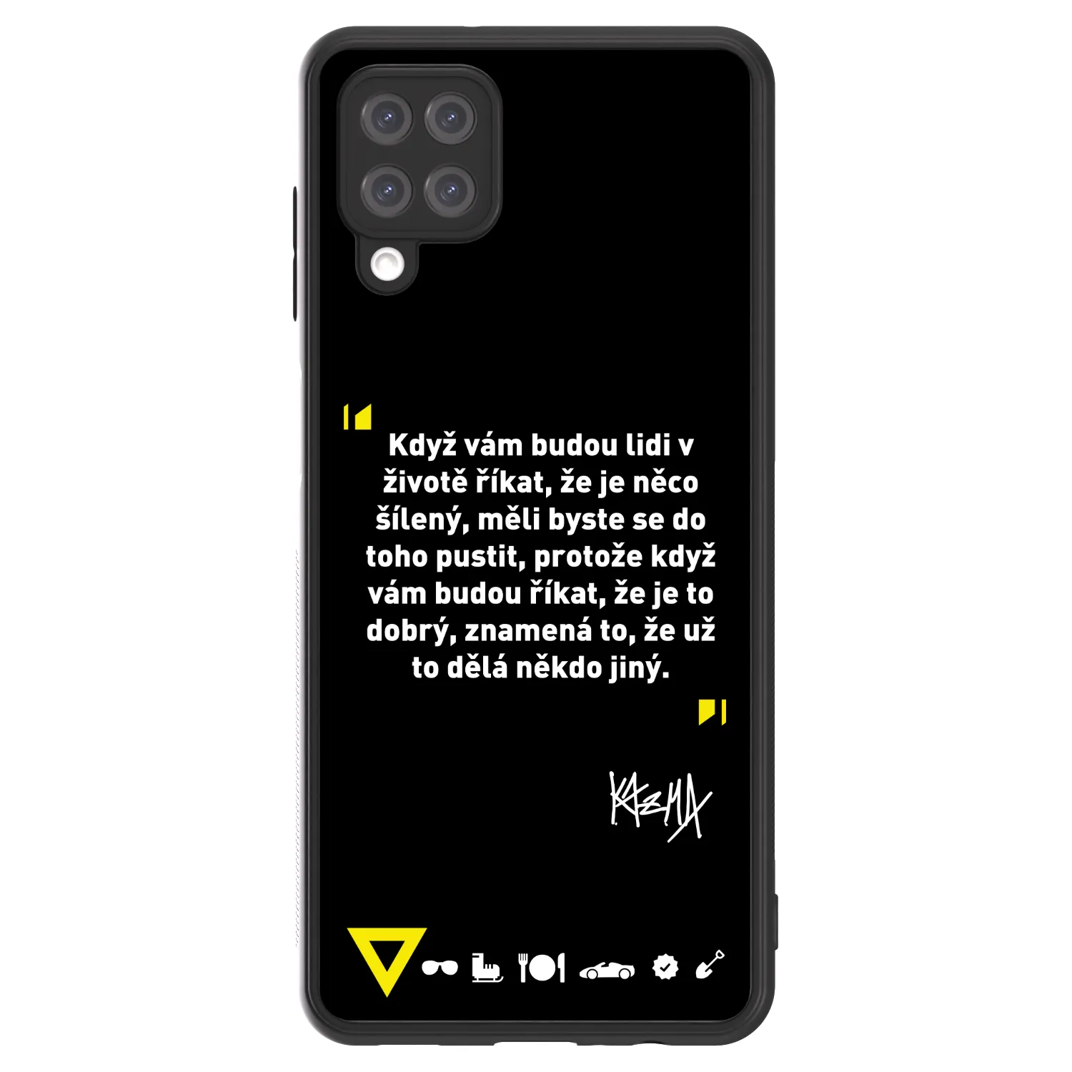 ULTIMATE CASE pro Samsung Galaxy A12 A125F - Kazma - MĚLI BYSTE SE DO TOHO PUSTIT