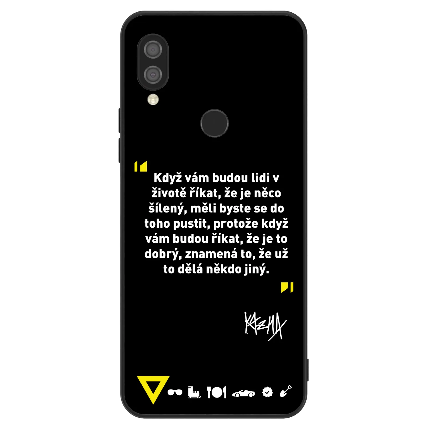 Picasee ULTIMATE CASE pro Xiaomi Redmi 7 - Kazma - MĚLI BYSTE SE DO TOHO PUSTIT