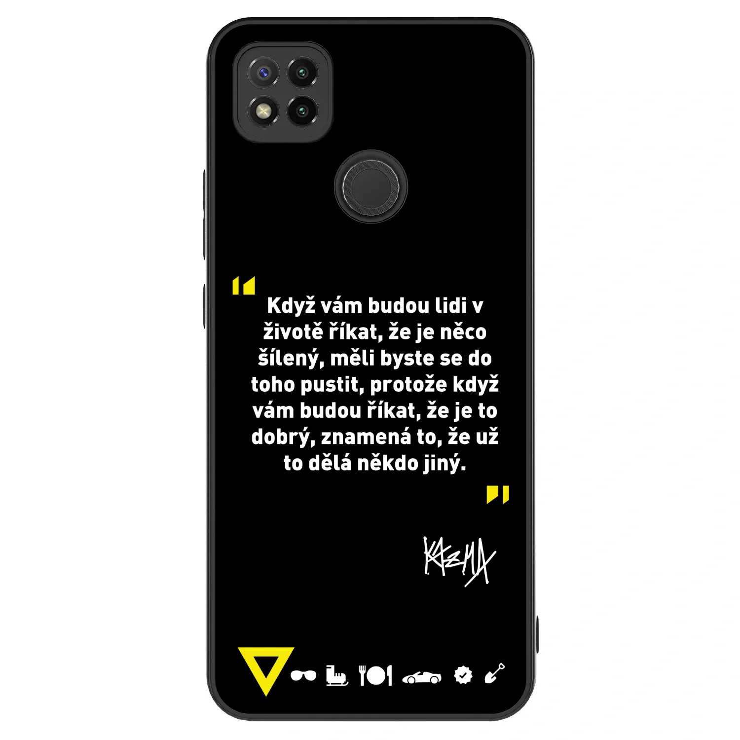 Picasee ULTIMATE CASE pro Xiaomi Redmi 9C - Kazma - MĚLI BYSTE SE DO TOHO PUSTIT