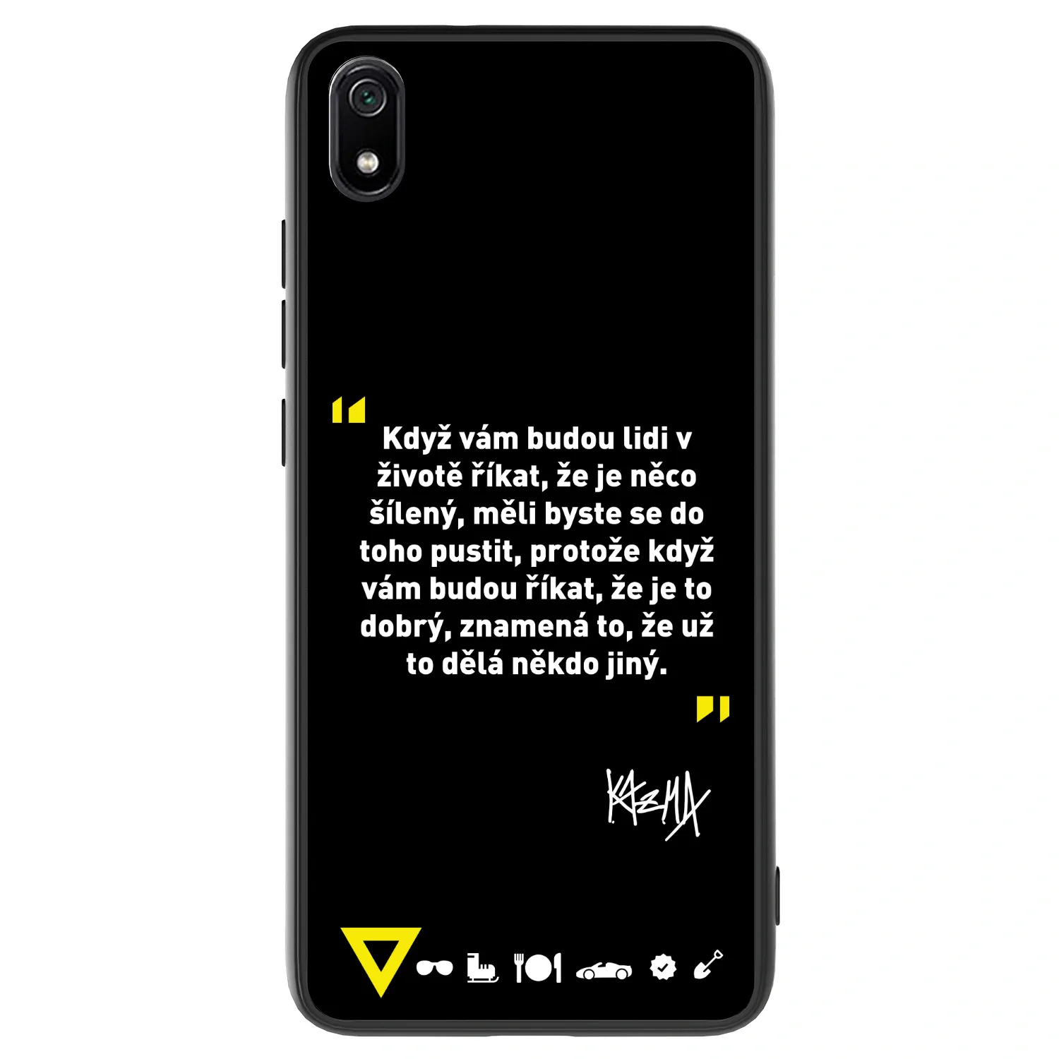 Picasee ULTIMATE CASE pro Xiaomi Redmi 7A - Kazma - MĚLI BYSTE SE DO TOHO PUSTIT