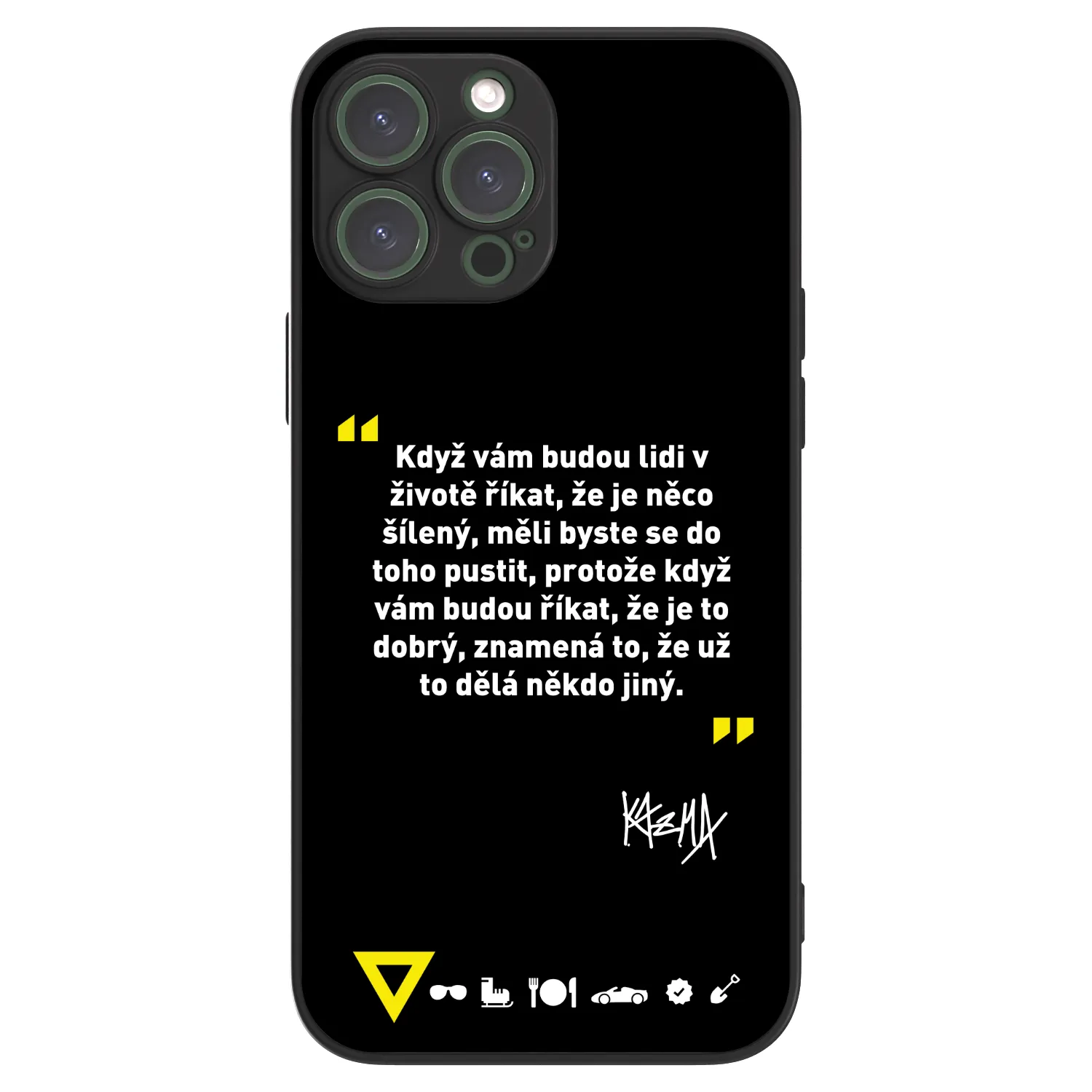 ULTIMATE CASE pro Apple iPhone 13 Pro Max - Kazma - MĚLI BYSTE SE DO TOHO PUSTIT