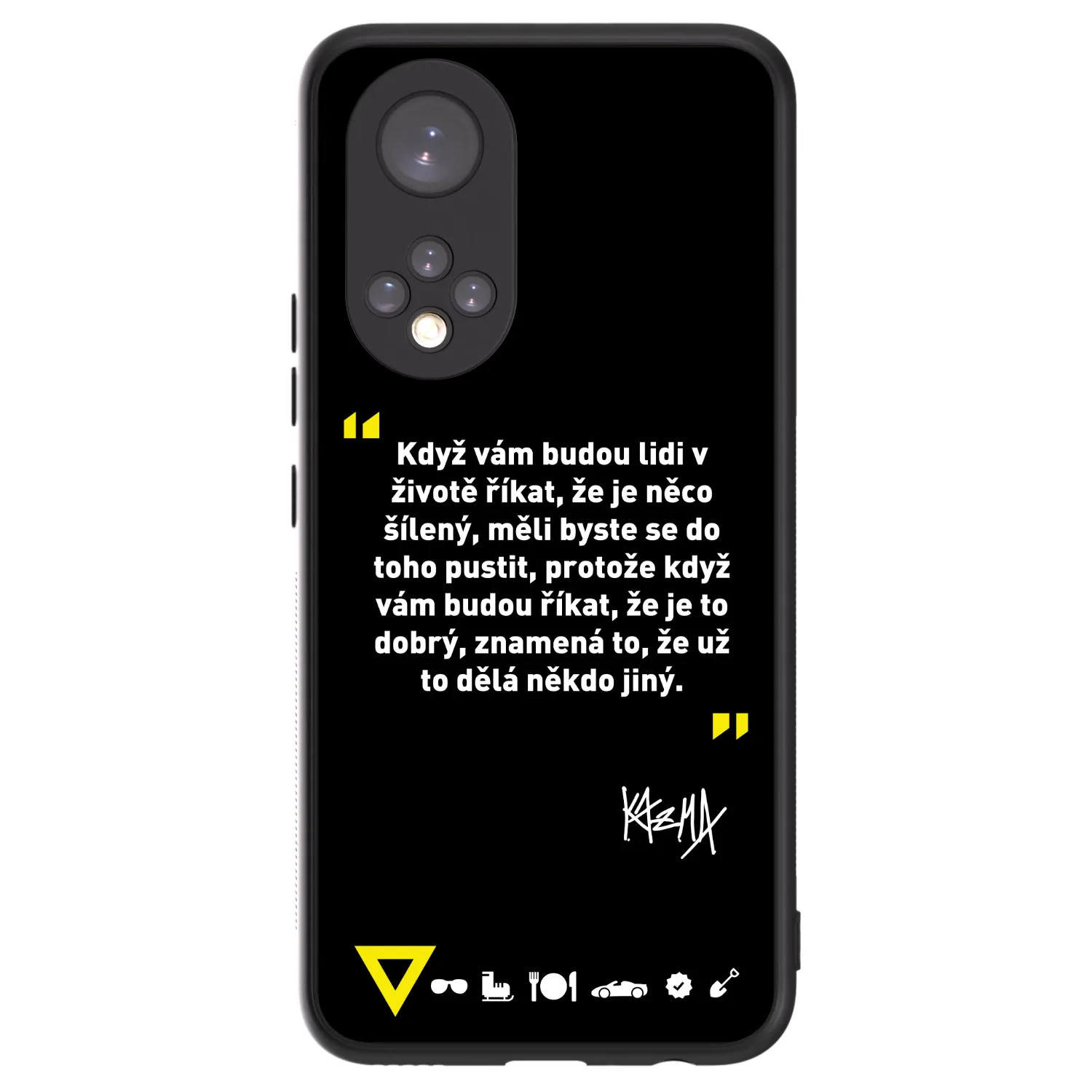 Picasee ULTIMATE CASE pro Huawei Nova 9 - Kazma - MĚLI BYSTE SE DO TOHO PUSTIT
