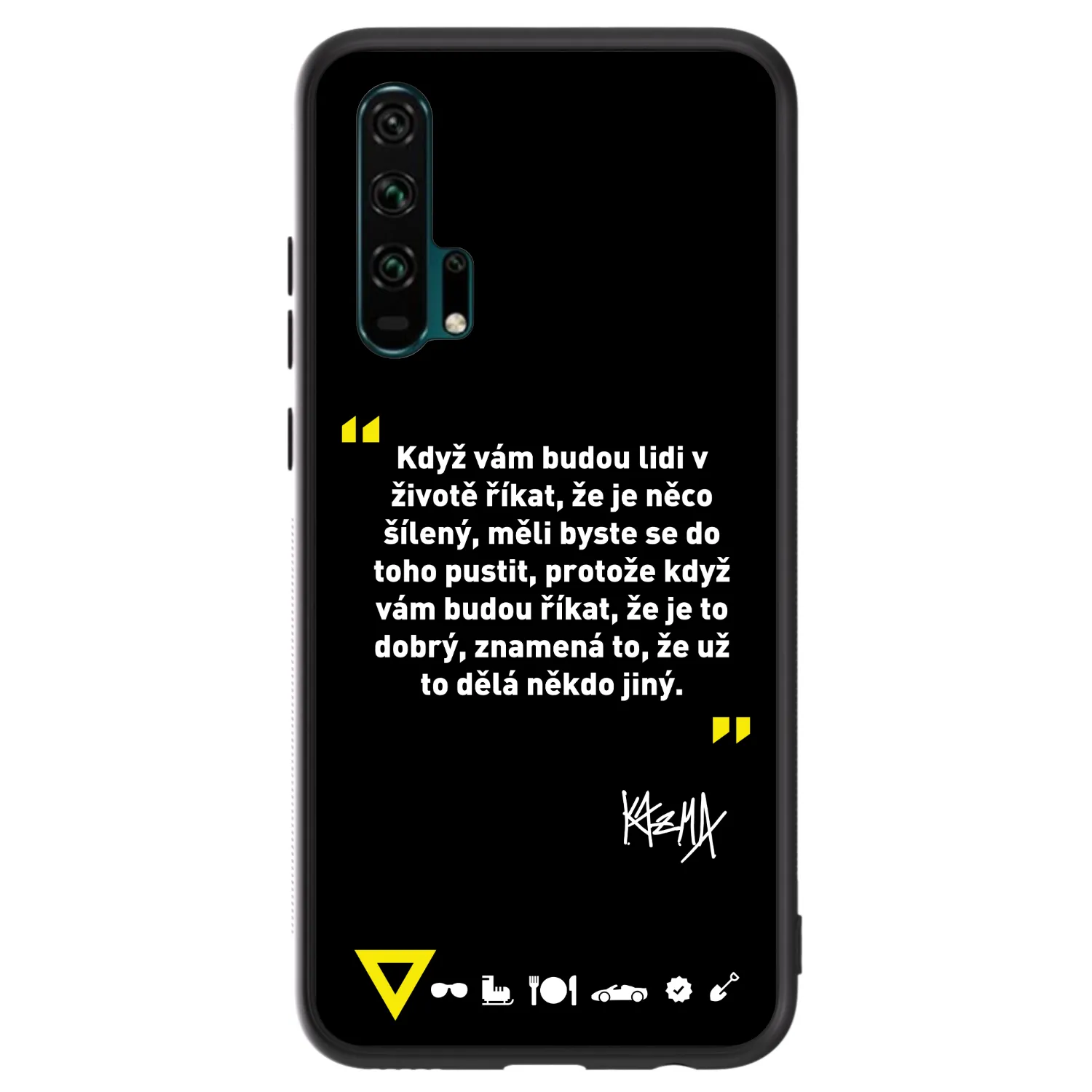 ULTIMATE CASE pro Honor 20 Pro - Kazma - MĚLI BYSTE SE DO TOHO PUSTIT