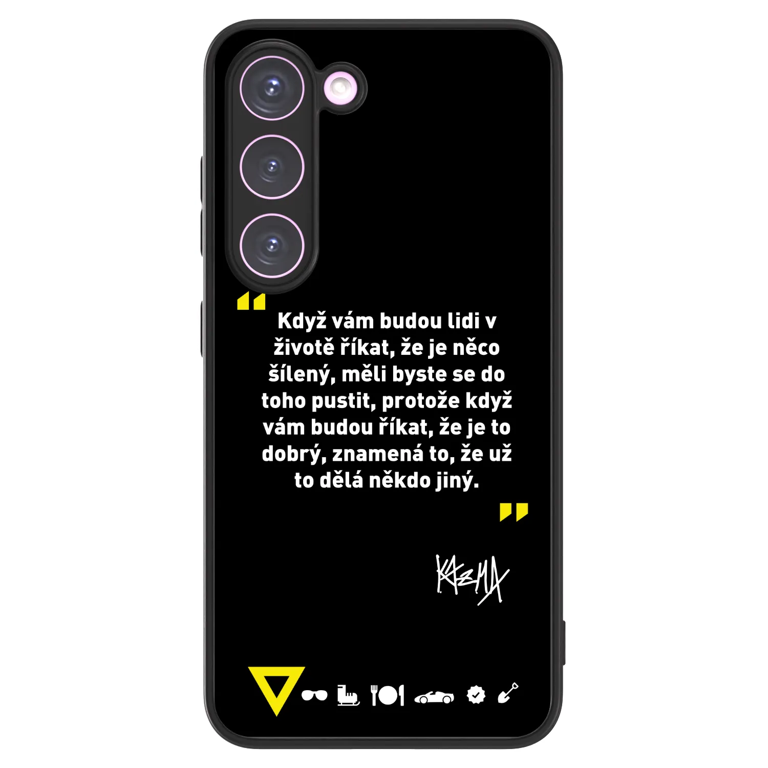ULTIMATE CASE pro Samsung Galaxy S23 5G - Kazma - MĚLI BYSTE SE DO TOHO PUSTIT