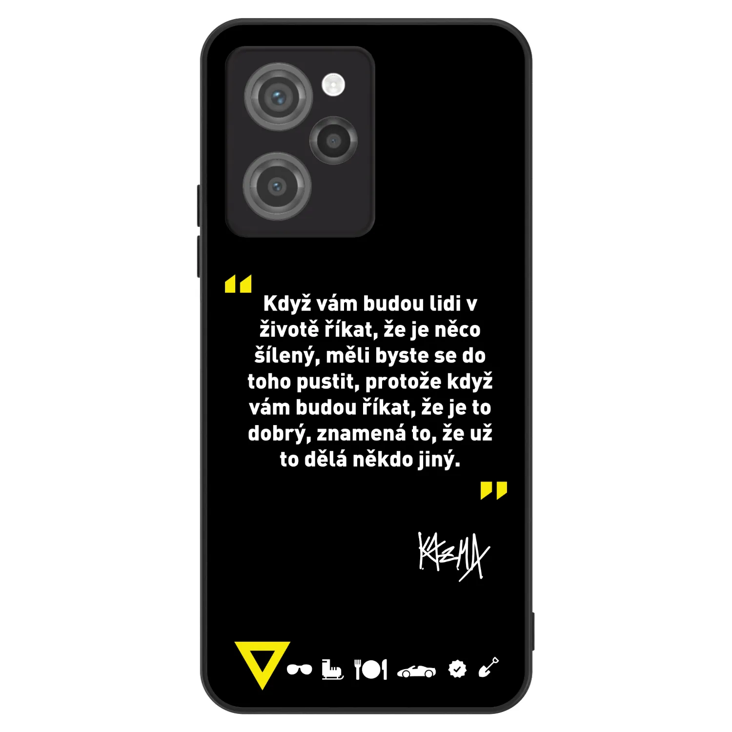 Picasee ULTIMATE CASE pro Xiaomi Poco X5 Pro - Kazma - MĚLI BYSTE SE DO TOHO PUSTIT