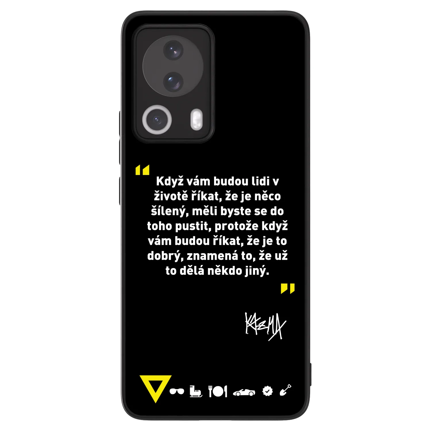 Picasee ULTIMATE CASE pro Xiaomi 13 Lite - Kazma - MĚLI BYSTE SE DO TOHO PUSTIT