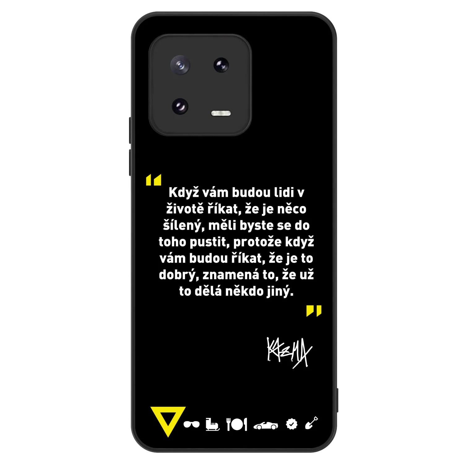 Picasee ULTIMATE CASE pro Xiaomi 13 Pro - Kazma - MĚLI BYSTE SE DO TOHO PUSTIT