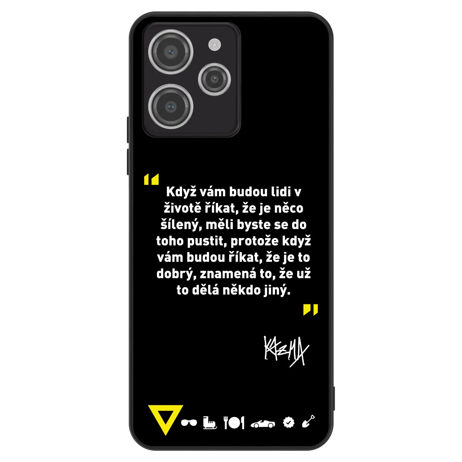 ULTIMATE CASE pro Xiaomi Redmi 12 4G - Kazma - MĚLI BYSTE SE DO TOHO PUSTIT