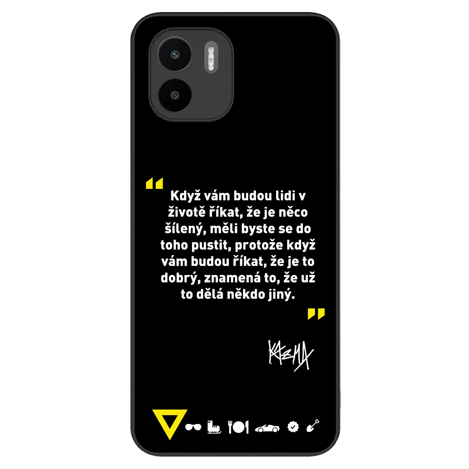 Picasee ULTIMATE CASE pro Xiaomi Redmi A2 - Kazma - MĚLI BYSTE SE DO TOHO PUSTIT