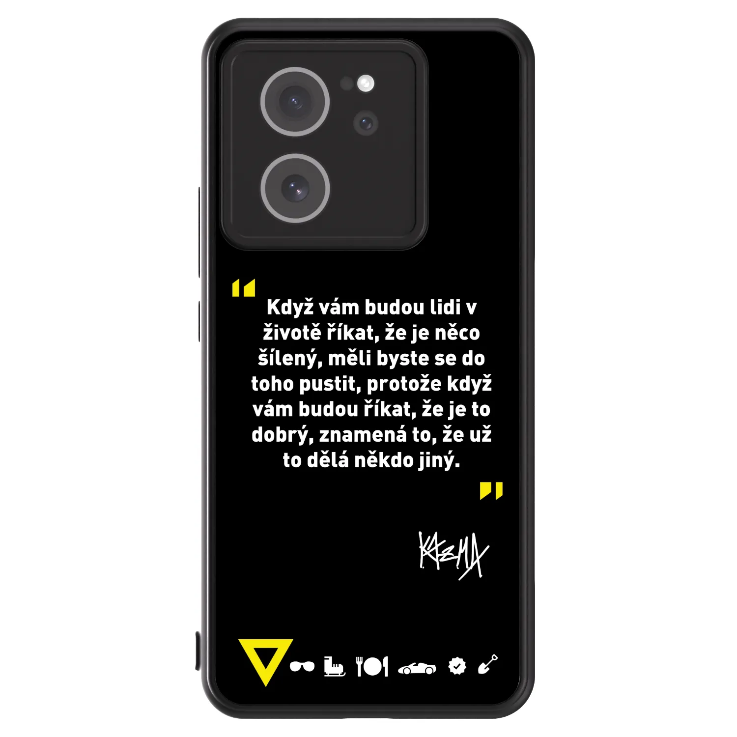 Picasee ULTIMATE CASE pro Xiaomi 13T Pro - Kazma - MĚLI BYSTE SE DO TOHO PUSTIT