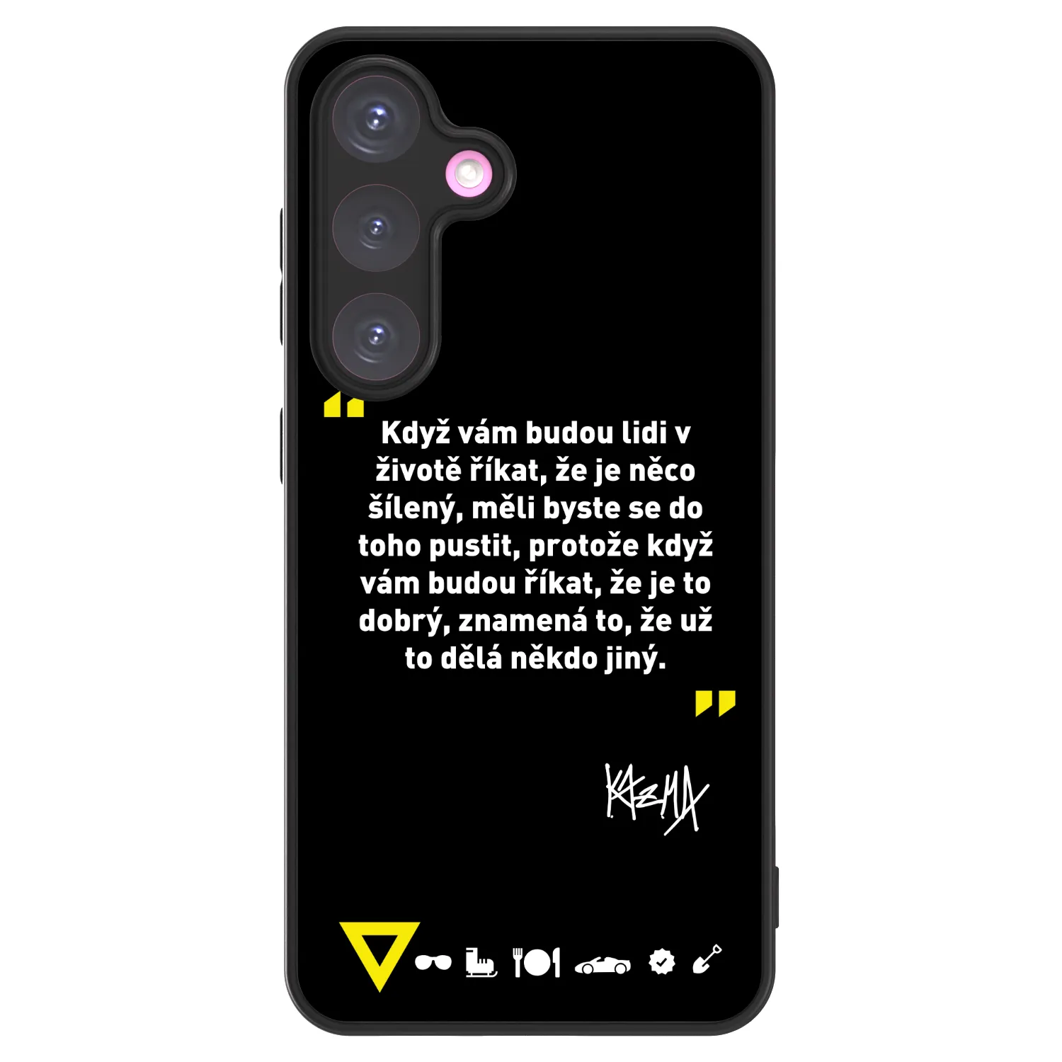 Picasee ULTIMATE CASE PowerShare pro Samsung Galaxy S24+ S926B 5G - Kazma - MĚLI BYSTE SE DO TOHO PUSTIT