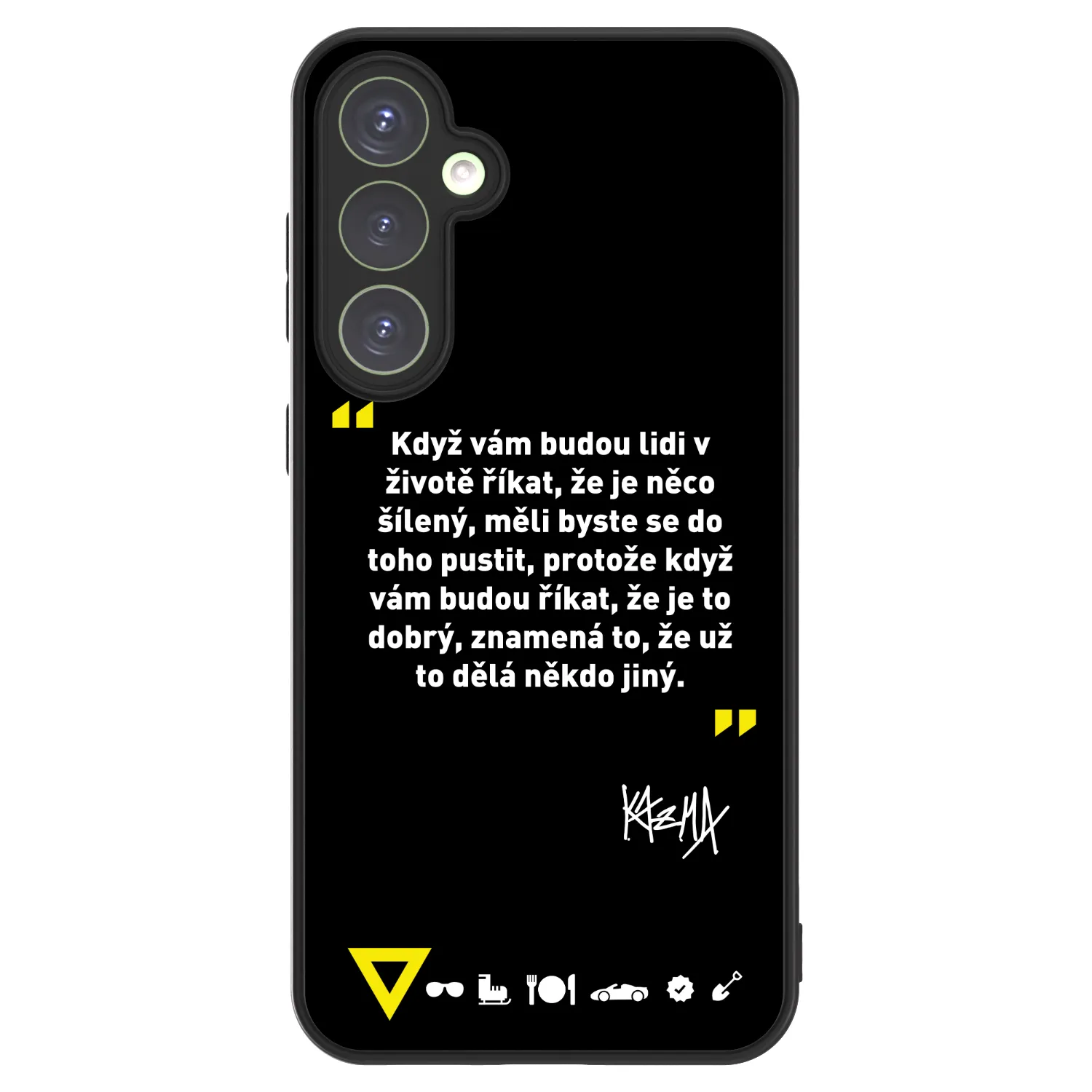 Picasee ULTIMATE CASE PowerShare pro Samsung Galaxy S23 FE S711B - Kazma - MĚLI BYSTE SE DO TOHO PUSTIT