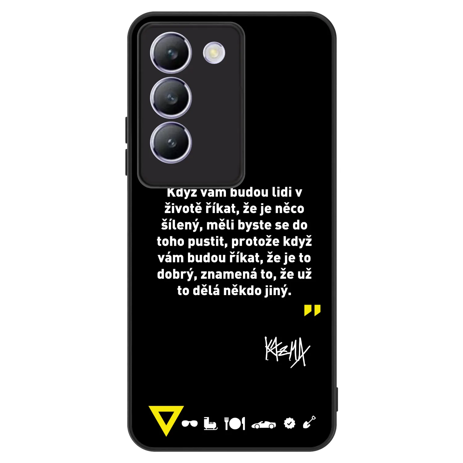 Picasee ULTIMATE CASE pro Vivo V40 SE 5G - Kazma - MĚLI BYSTE SE DO TOHO PUSTIT