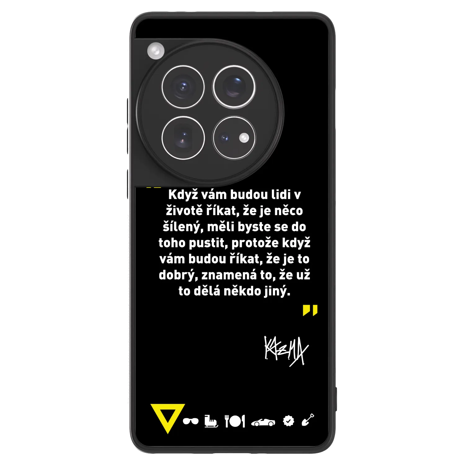 Picasee ULTIMATE CASE pro OnePlus 12 5G - Kazma - MĚLI BYSTE SE DO TOHO PUSTIT