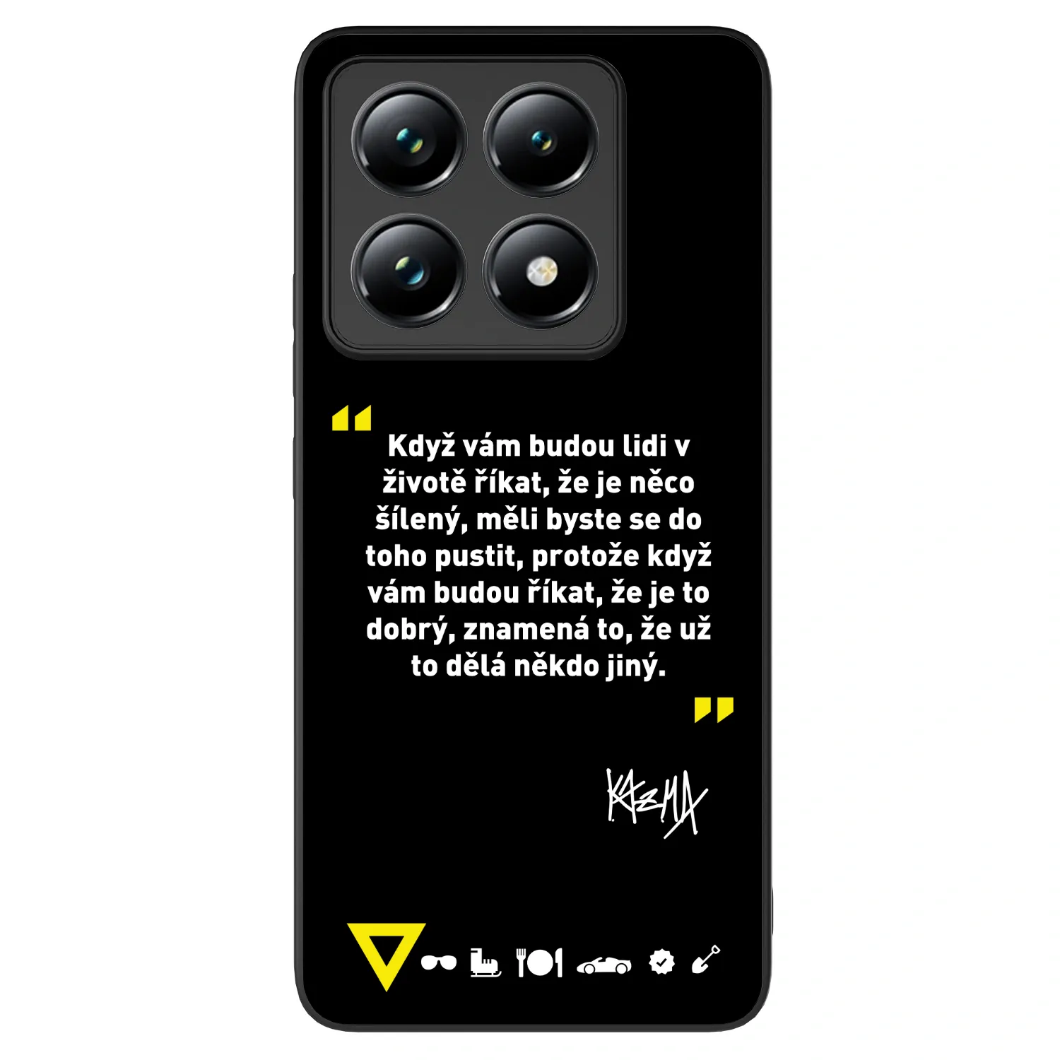 Picasee ULTIMATE CASE pro Xiaomi 14T Pro - Kazma - MĚLI BYSTE SE DO TOHO PUSTIT