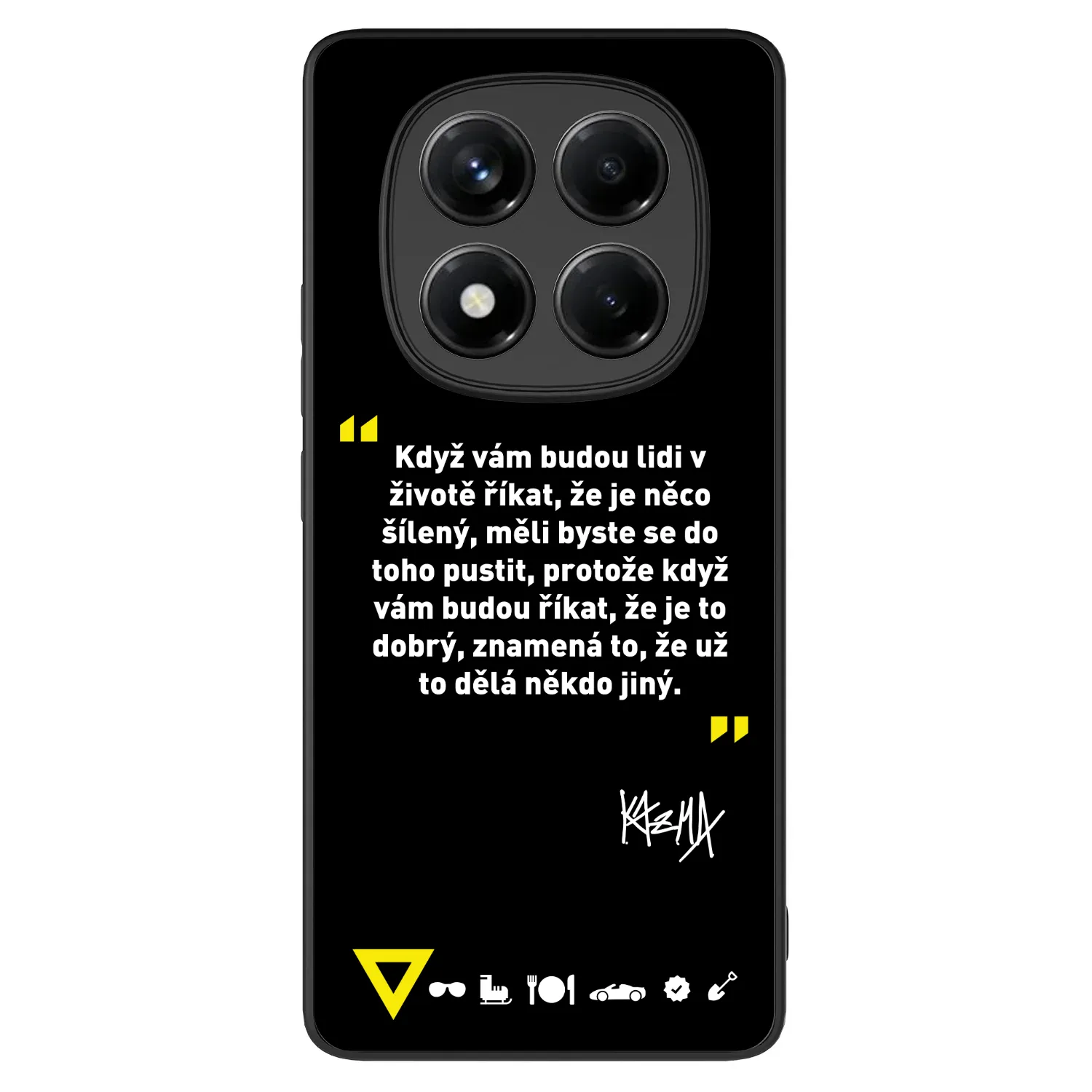 Picasee ULTIMATE CASE pro Xiaomi Redmi Note 14 Pro+ 5G - Kazma - MĚLI BYSTE SE DO TOHO PUSTIT