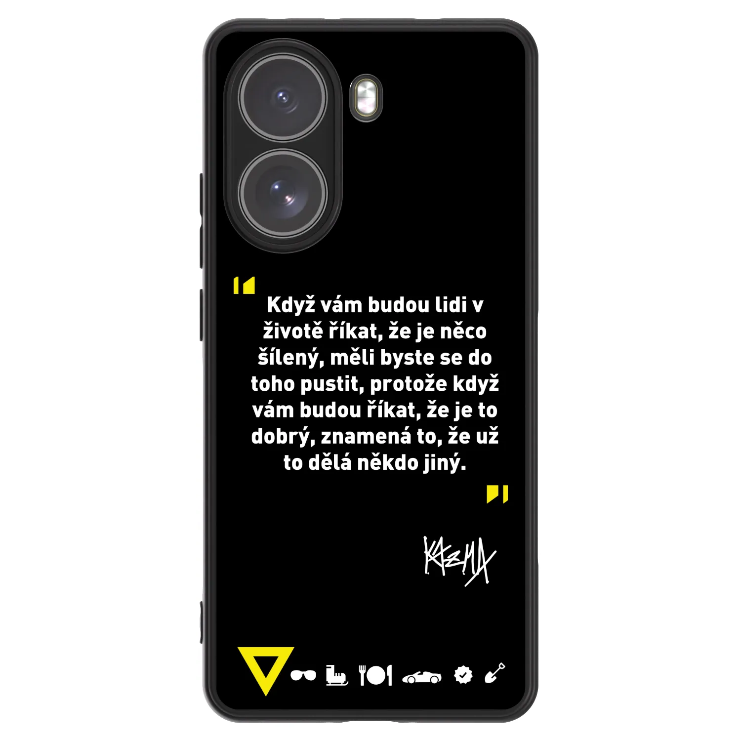 Picasee ULTIMATE CASE pro Xiaomi Poco X7 - Kazma - MĚLI BYSTE SE DO TOHO PUSTIT
