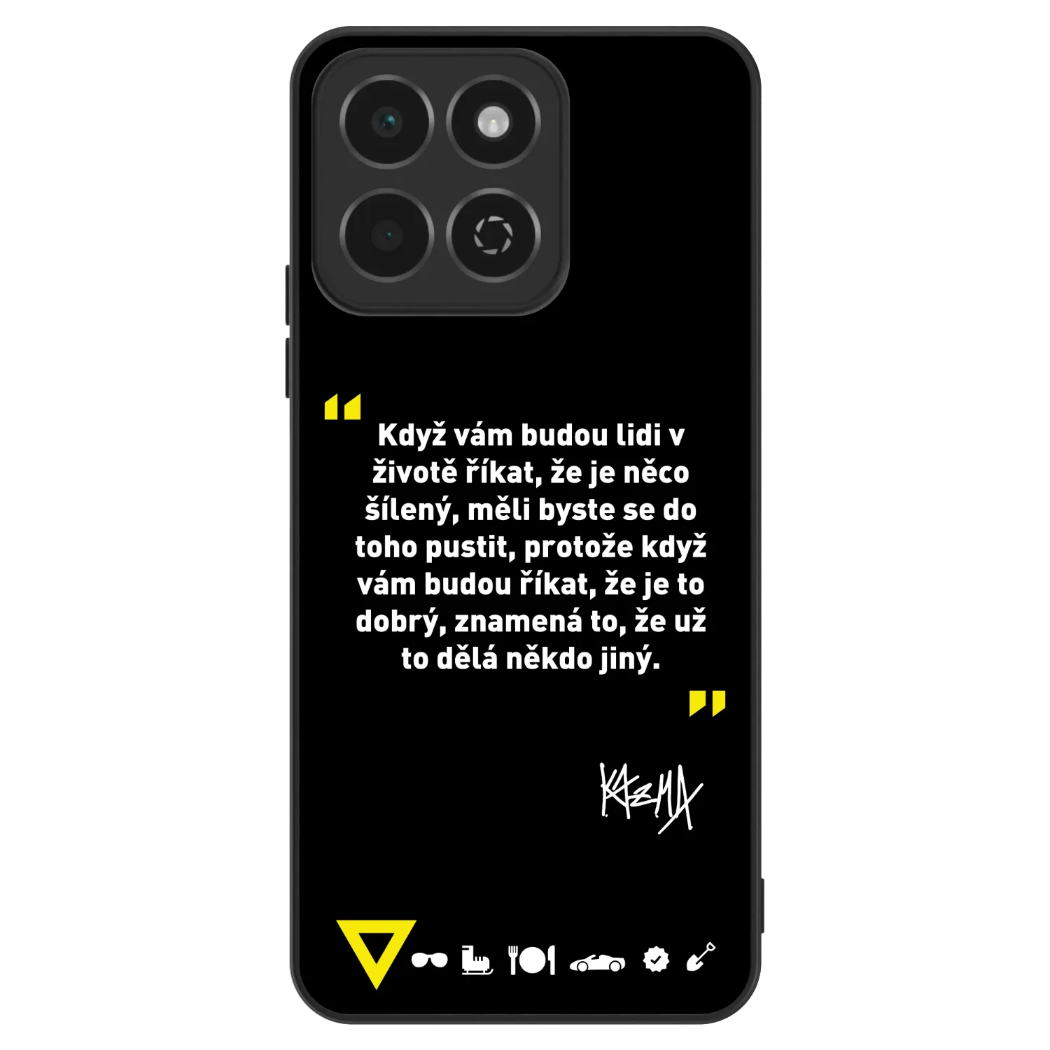 Picasee ULTIMATE CASE pro Honor 200 Smart 5G - Kazma - MĚLI BYSTE SE DO TOHO PUSTIT