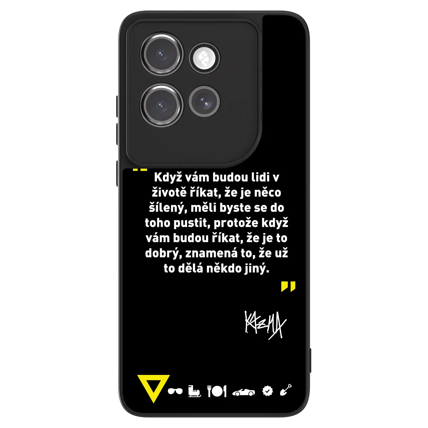 Picasee ULTIMATE CASE pro Motorola Edge 50 Neo - Kazma - MĚLI BYSTE SE DO TOHO PUSTIT