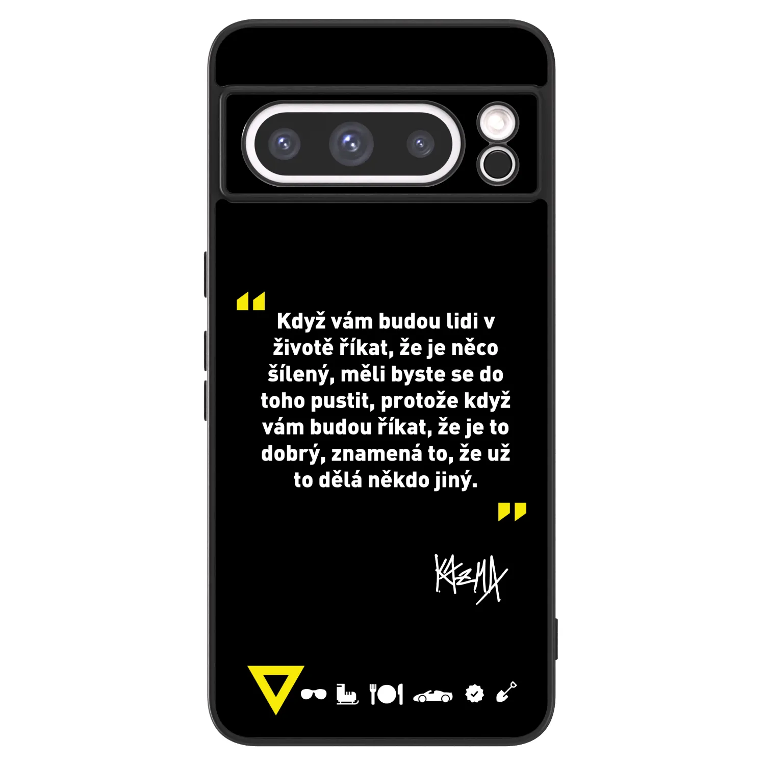 Picasee ULTIMATE CASE pro Google Pixel 8 Pro - Kazma - MĚLI BYSTE SE DO TOHO PUSTIT