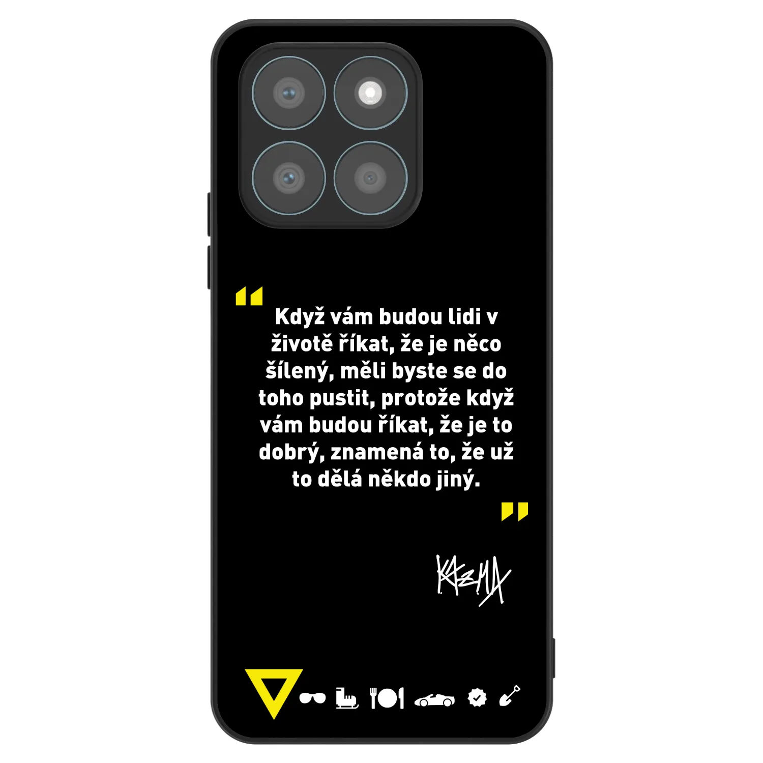 Picasee ULTIMATE CASE pro Honor X8c - Kazma - MĚLI BYSTE SE DO TOHO PUSTIT