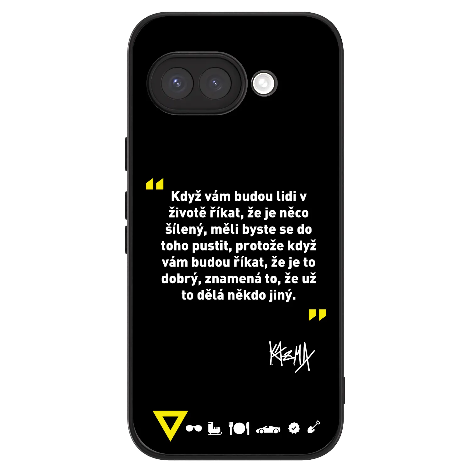 Picasee ULTIMATE CASE pro Google Pixel 9a - Kazma - MĚLI BYSTE SE DO TOHO PUSTIT