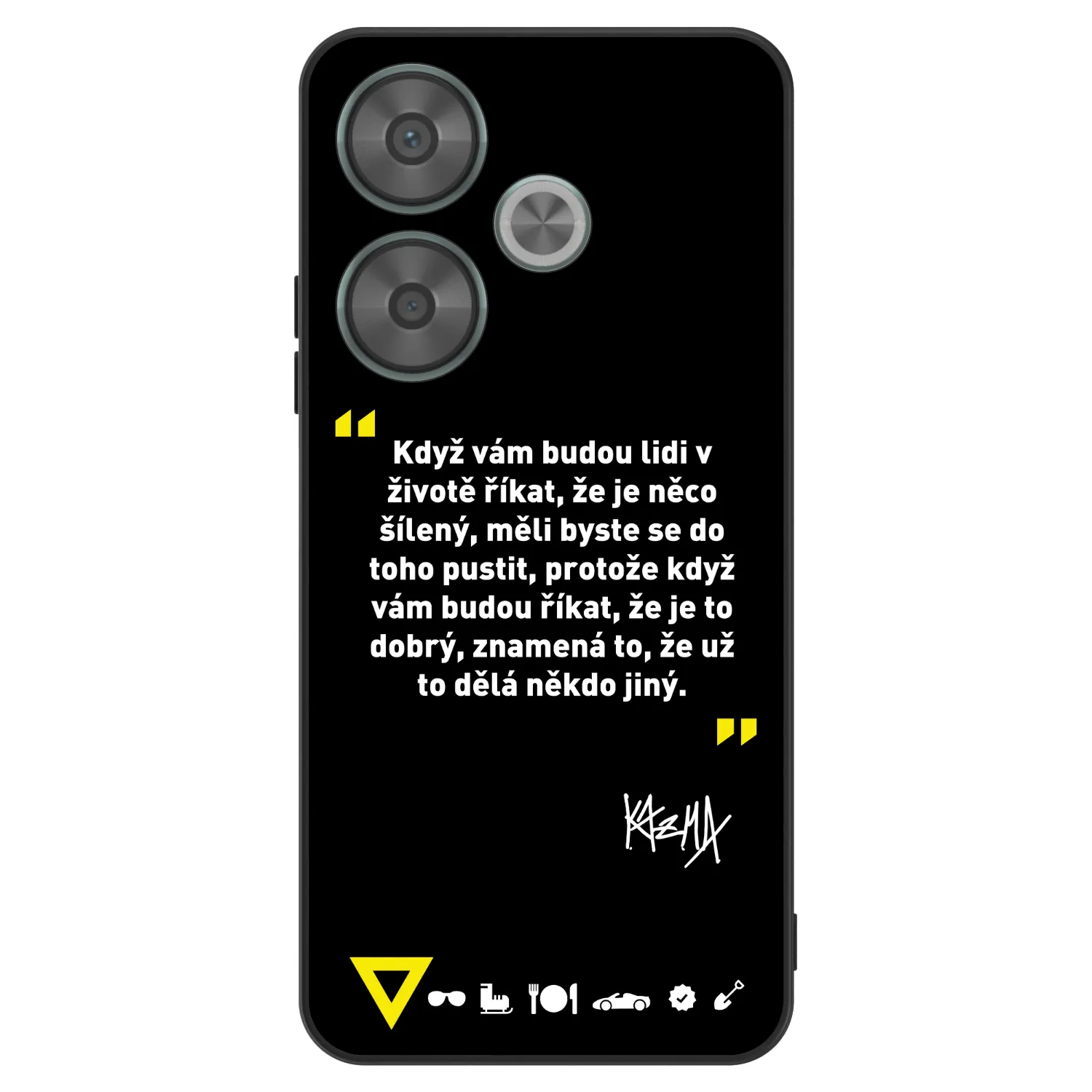 Picasee ULTIMATE CASE pro Xiaomi Poco F6 - Kazma - MĚLI BYSTE SE DO TOHO PUSTIT
