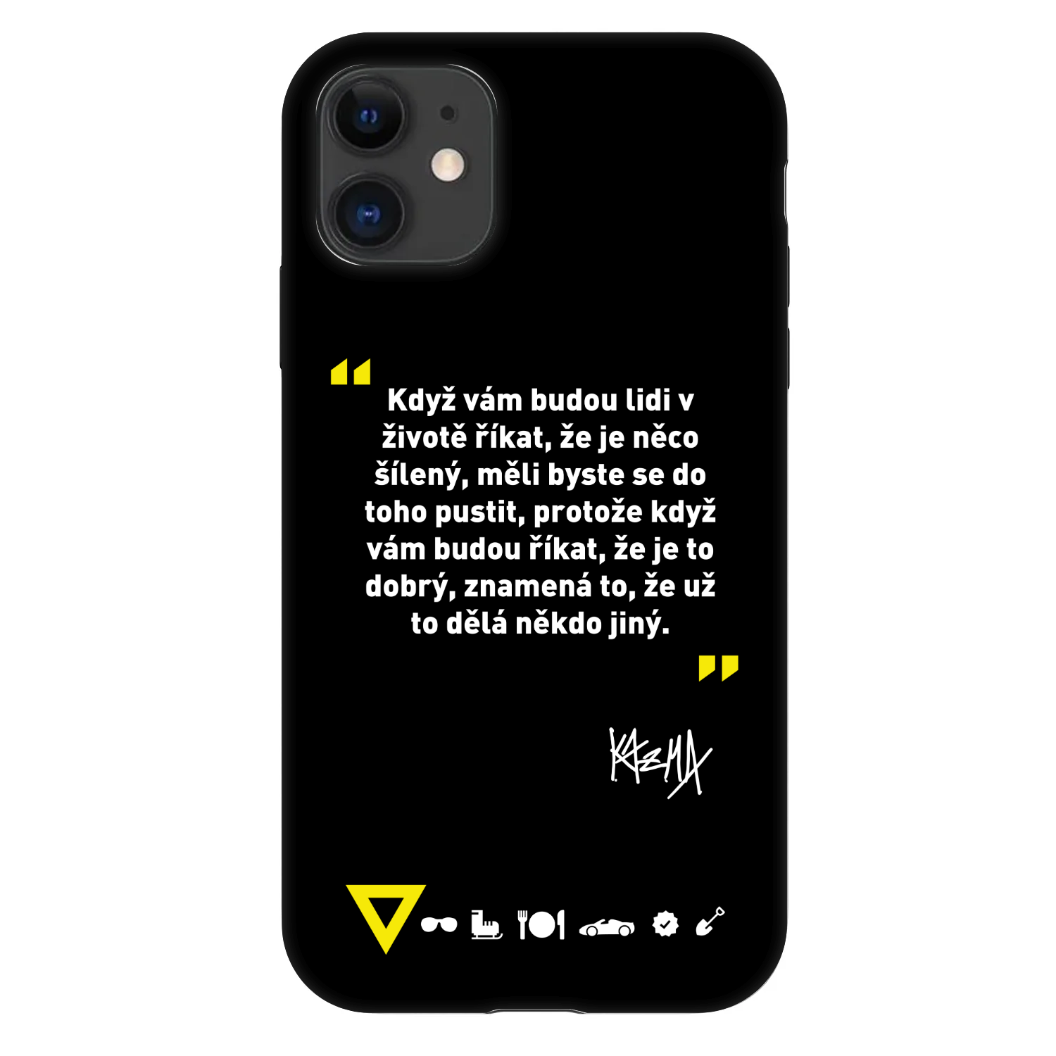 Picasee Fashion Case pre Apple iPhone 11 - Kazma - MĚLI BYSTE SE DO TOHO PUSTIT