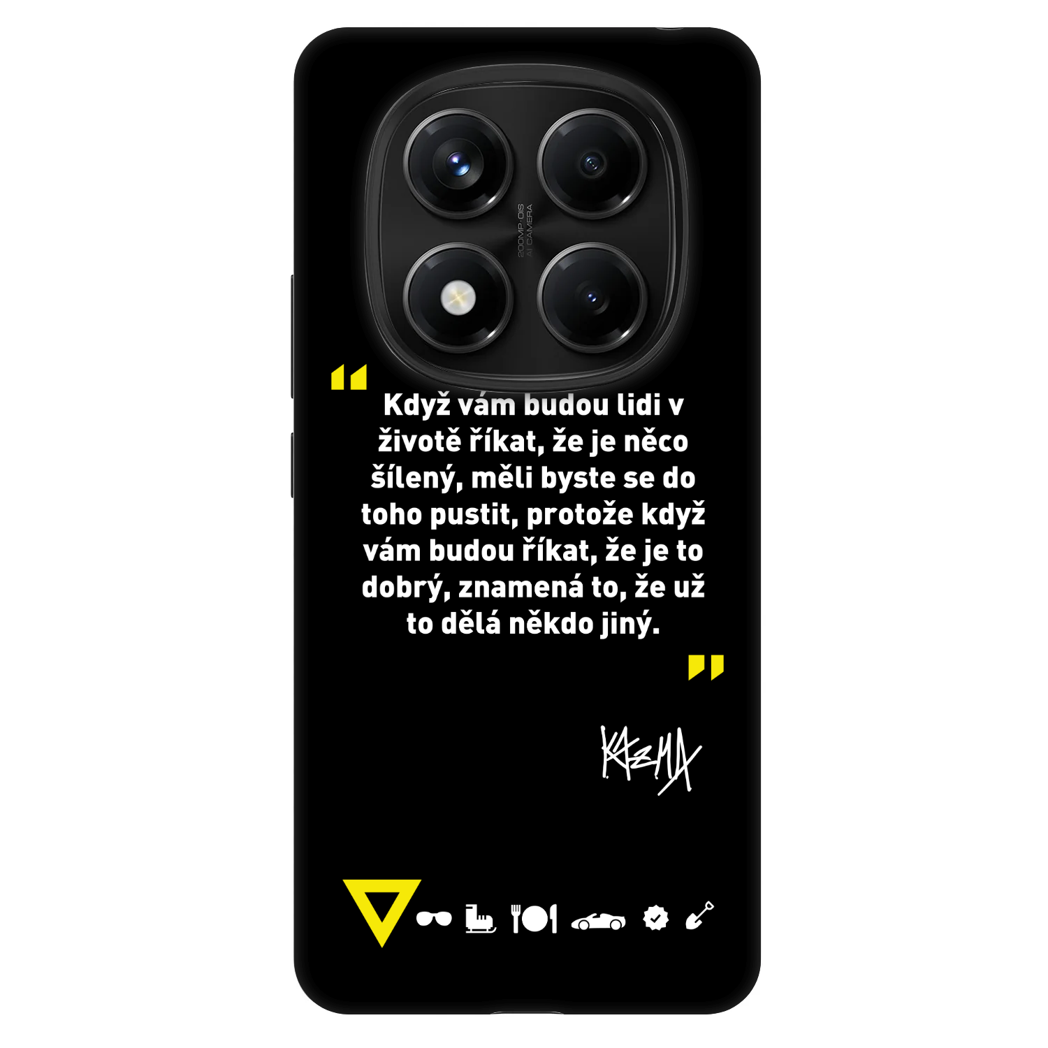 Fashion Case pre Xiaomi Redmi Note 14 Pro 5G - Kazma - MĚLI BYSTE SE DO TOHO PUSTIT