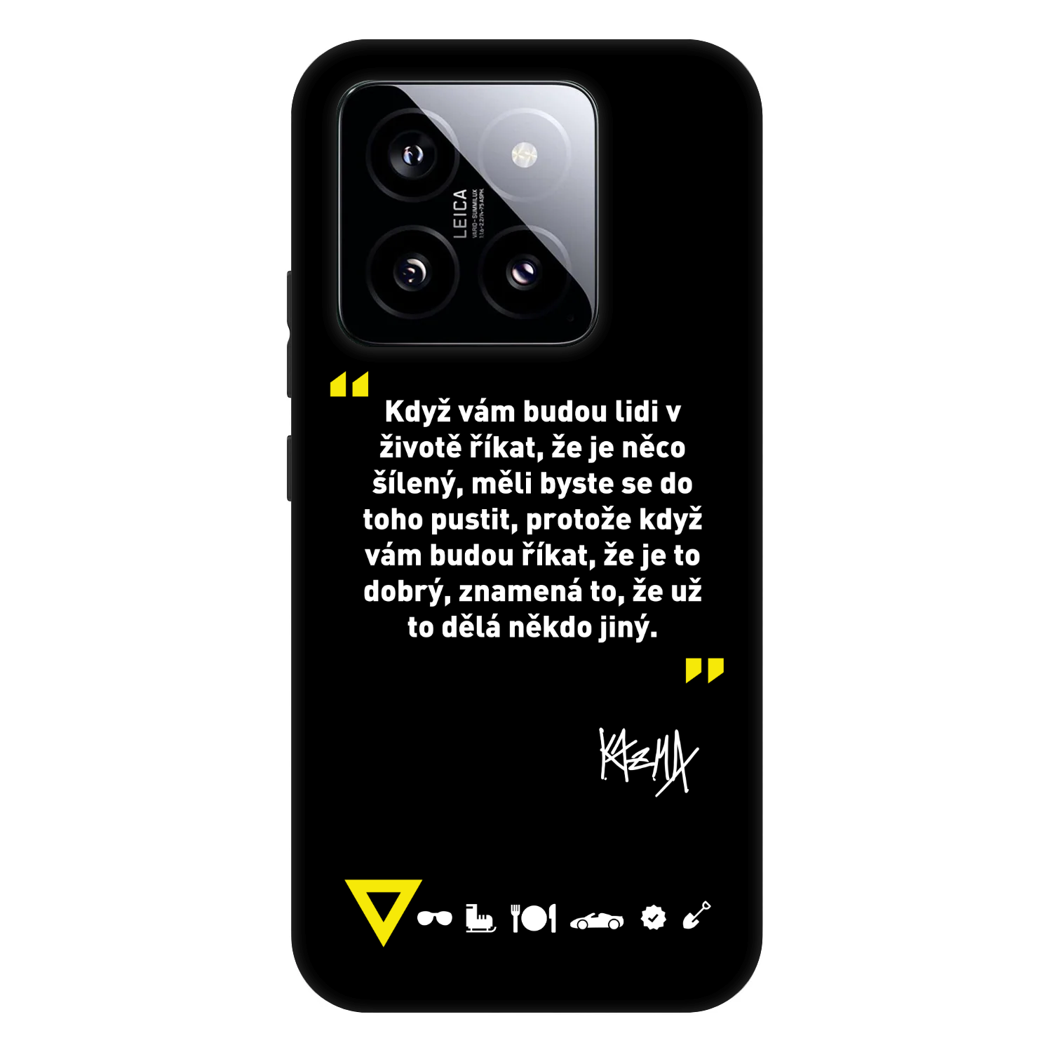 Picasee Fashion Case pre Xiaomi 14 - Kazma - MĚLI BYSTE SE DO TOHO PUSTIT
