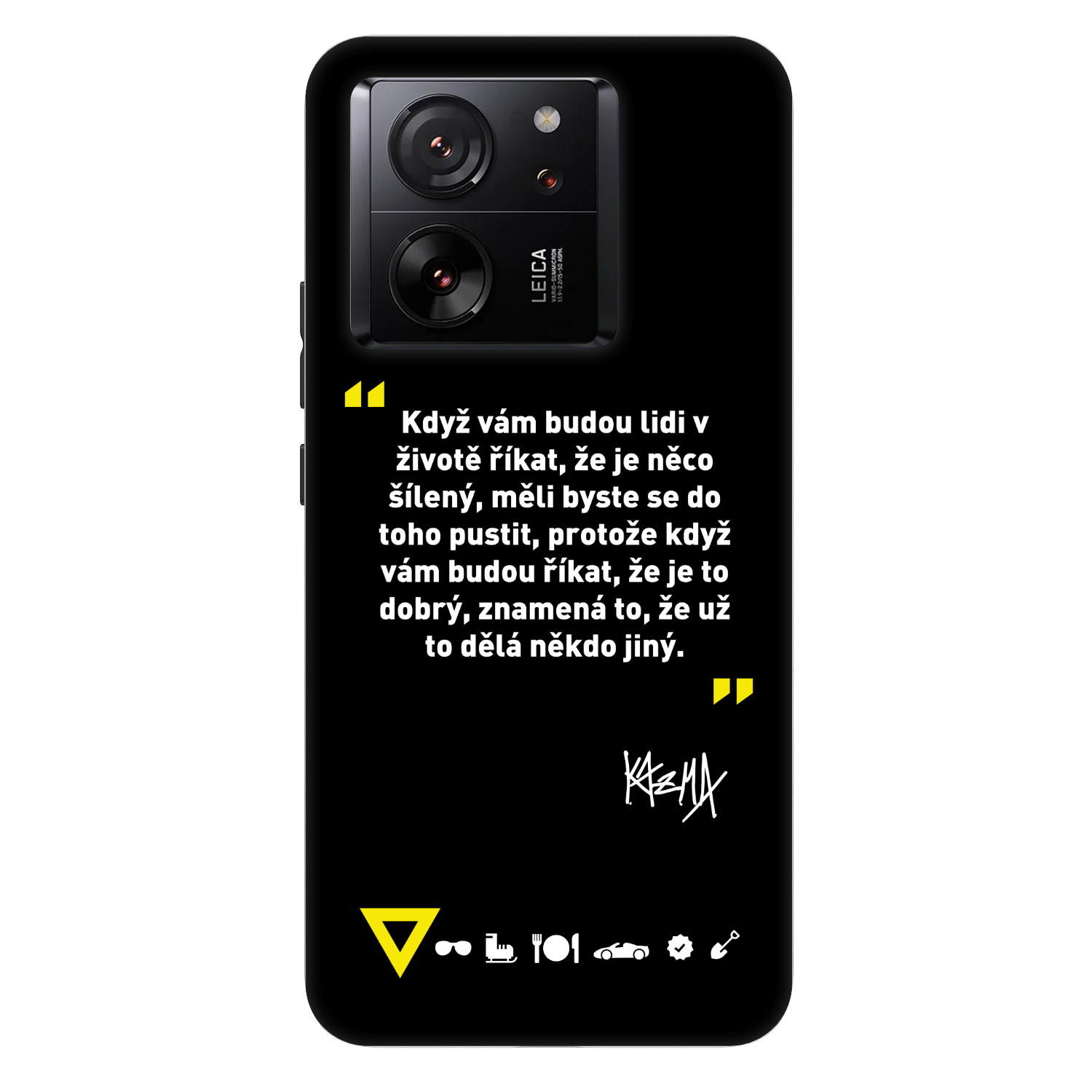 Picasee Fashion Case pre Xiaomi 13T Pro - Kazma - MĚLI BYSTE SE DO TOHO PUSTIT