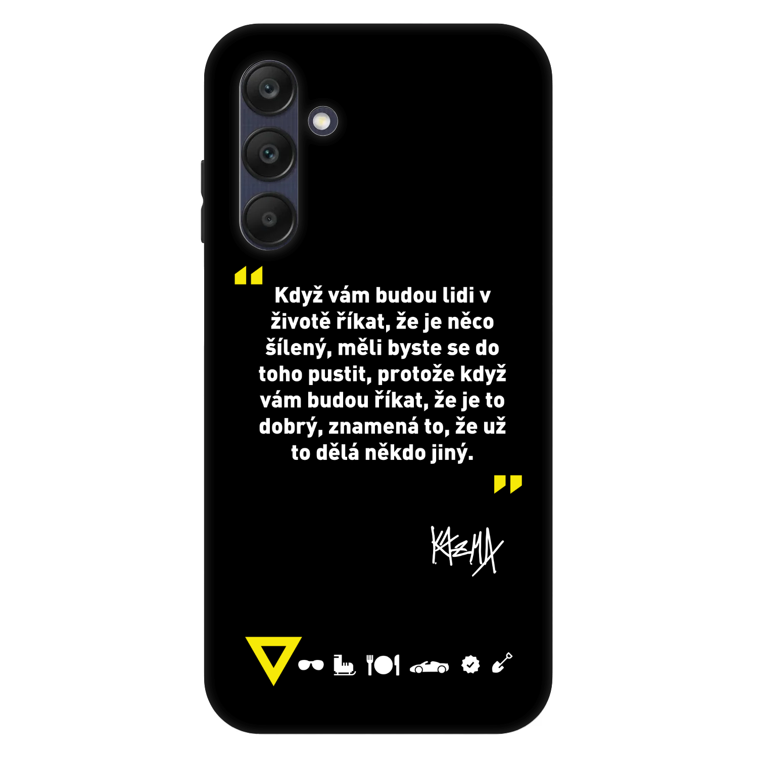 Picasee Fashion Case pre Samsung Galaxy A25 A256B 5G - Kazma - MĚLI BYSTE SE DO TOHO PUSTIT