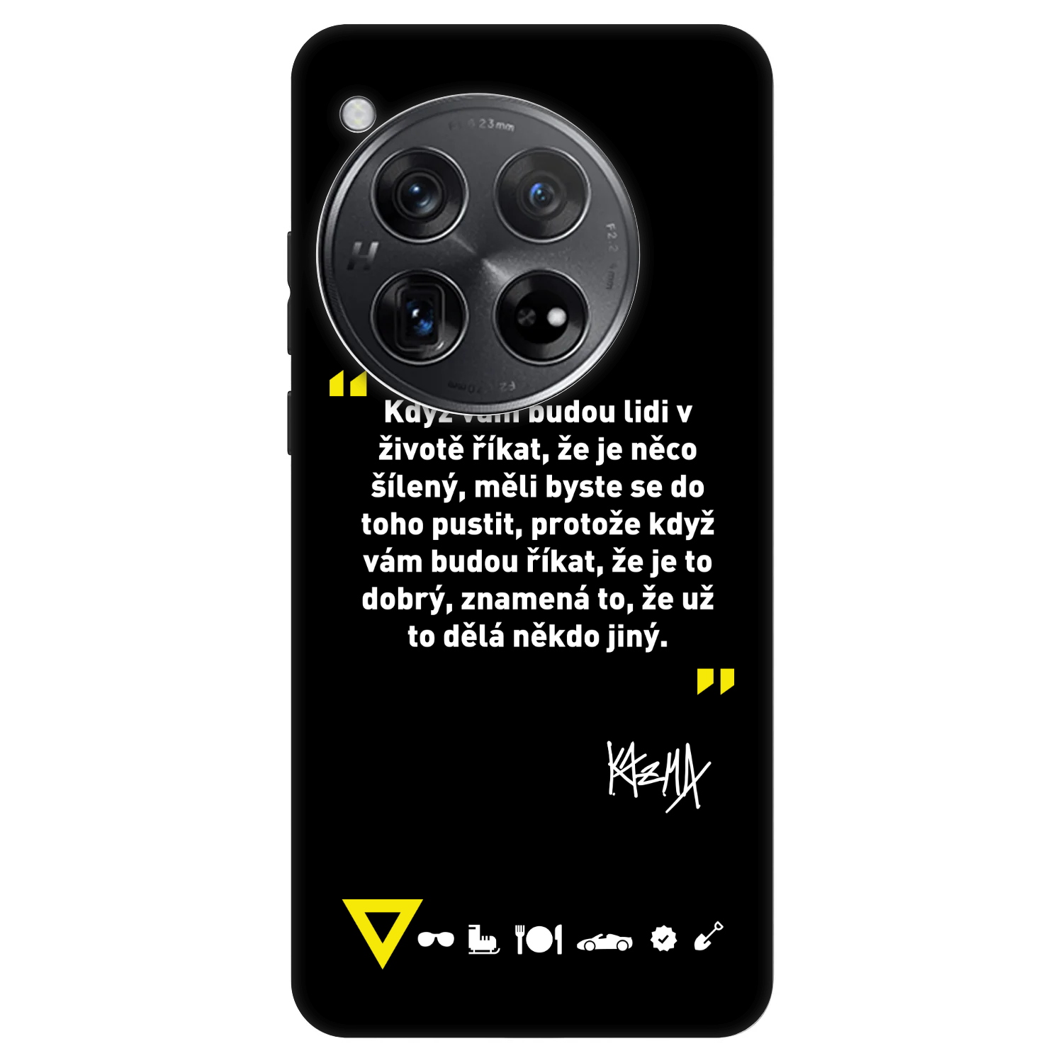Picasee Fashion Case pre OnePlus 12 5G - Kazma - MĚLI BYSTE SE DO TOHO PUSTIT