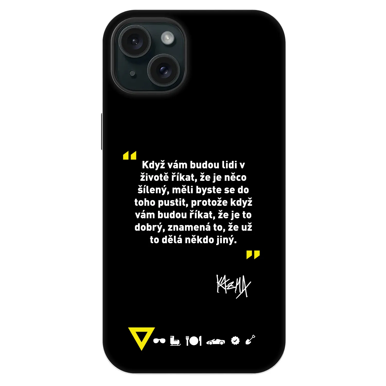 Picasee Fashion Case MagSafe pre Apple iPhone 14 Plus - Kazma - MĚLI BYSTE SE DO TOHO PUSTIT