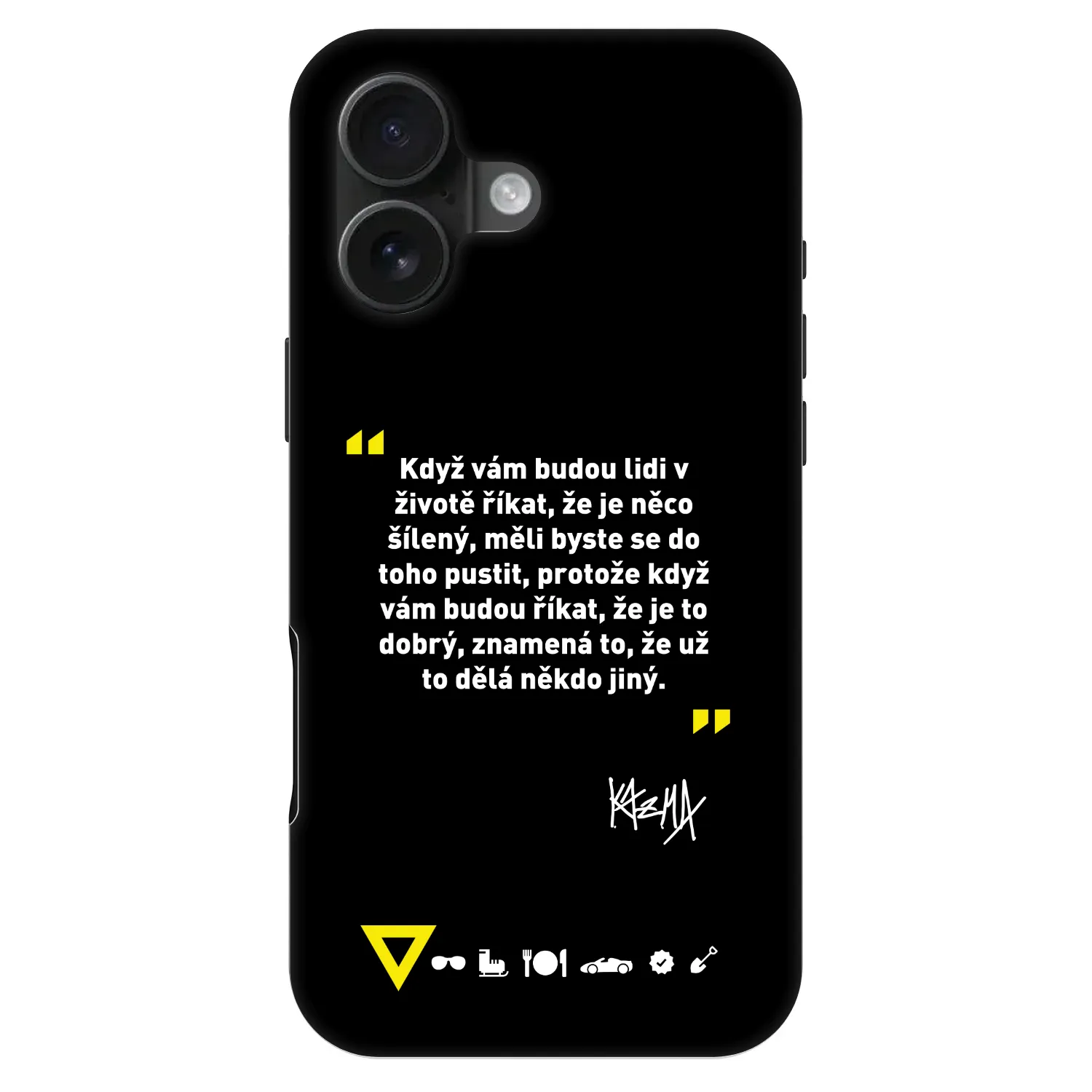 Picasee Fashion Case MagSafe pre Apple iPhone 16 - Kazma - MĚLI BYSTE SE DO TOHO PUSTIT