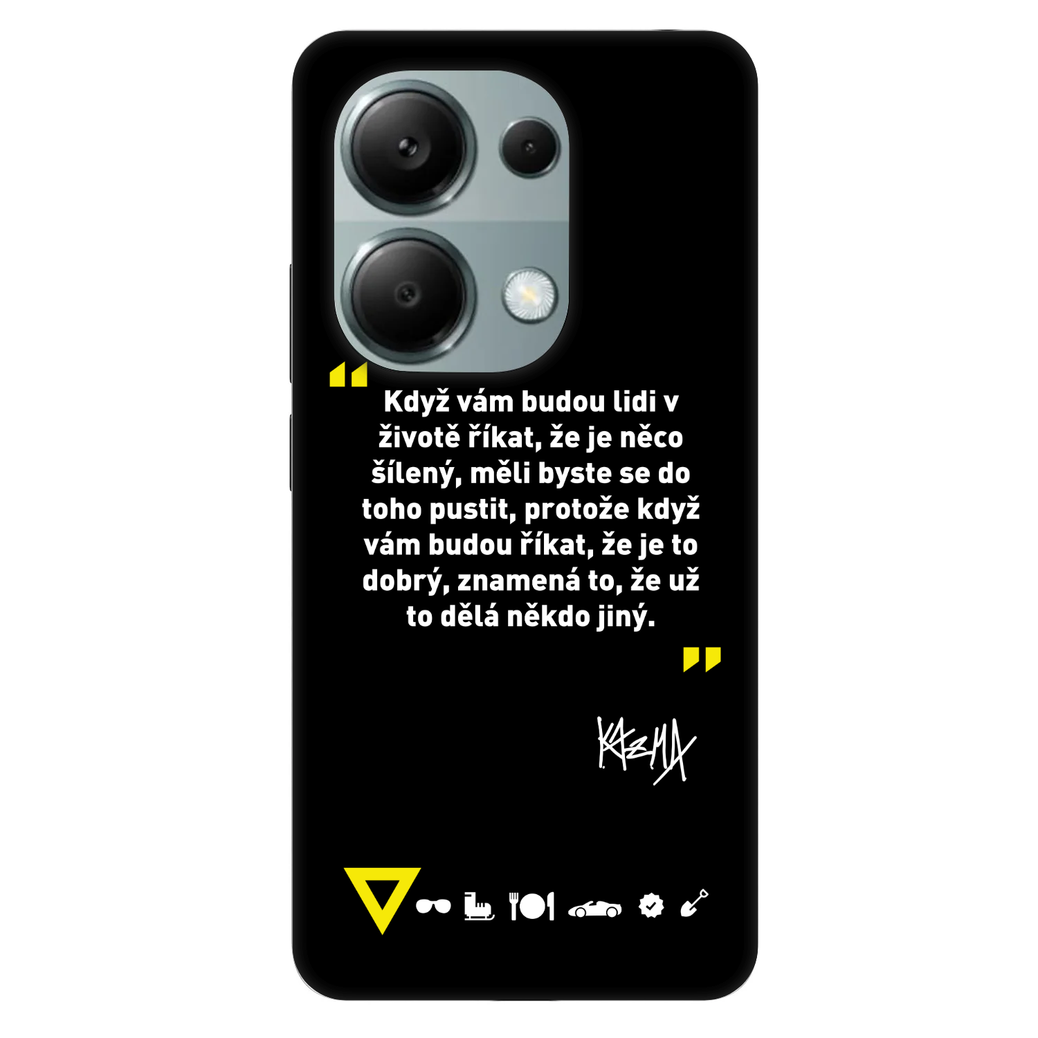 Fashion Case pre Xiaomi Redmi Note 13 Pro 4G - Kazma - MĚLI BYSTE SE DO TOHO PUSTIT