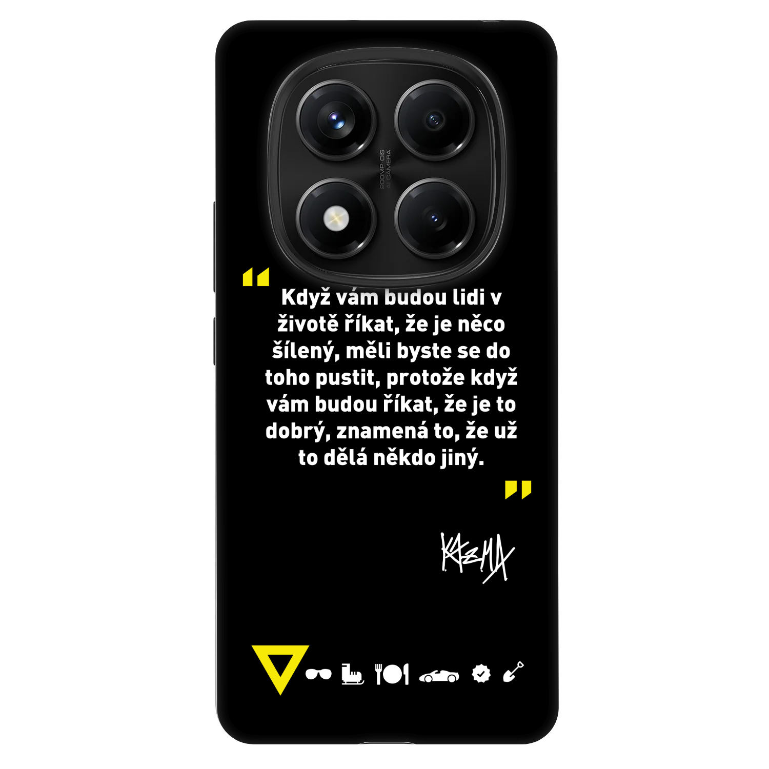 Fashion Case pre Xiaomi Redmi Note 14 Pro 4G - Kazma - MĚLI BYSTE SE DO TOHO PUSTIT