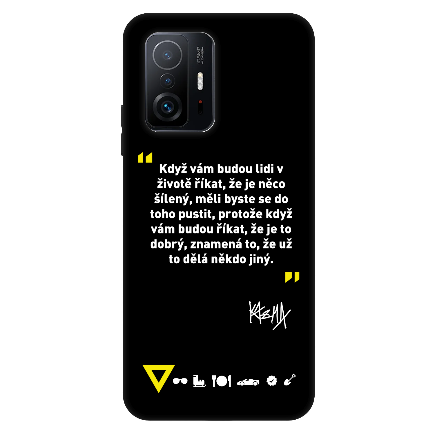 Picasee Fashion Case pre Xiaomi 11T - Kazma - MĚLI BYSTE SE DO TOHO PUSTIT
