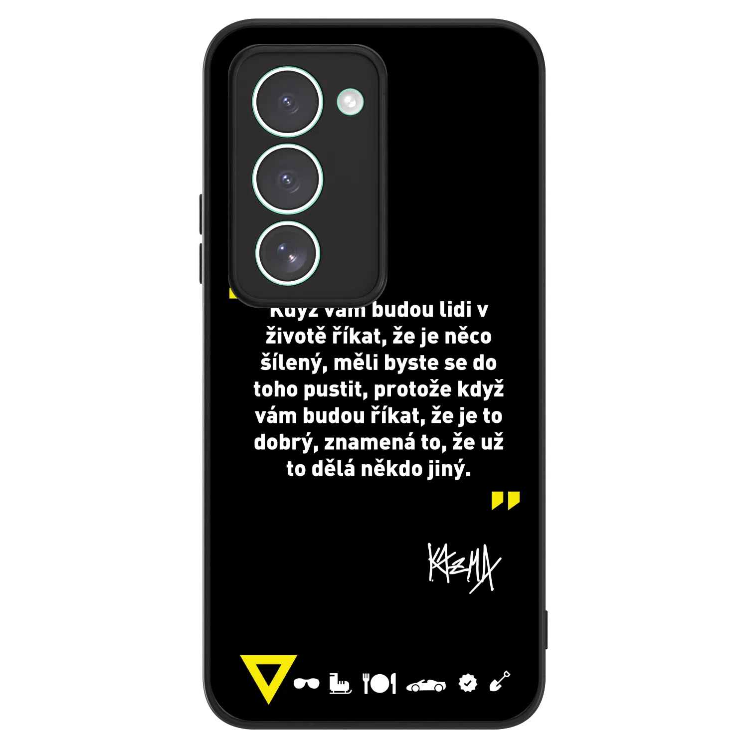 Picasee ULTIMATE CASE pro Xiaomi Redmi 15 5G - Kazma - MĚLI BYSTE SE DO TOHO PUSTIT
