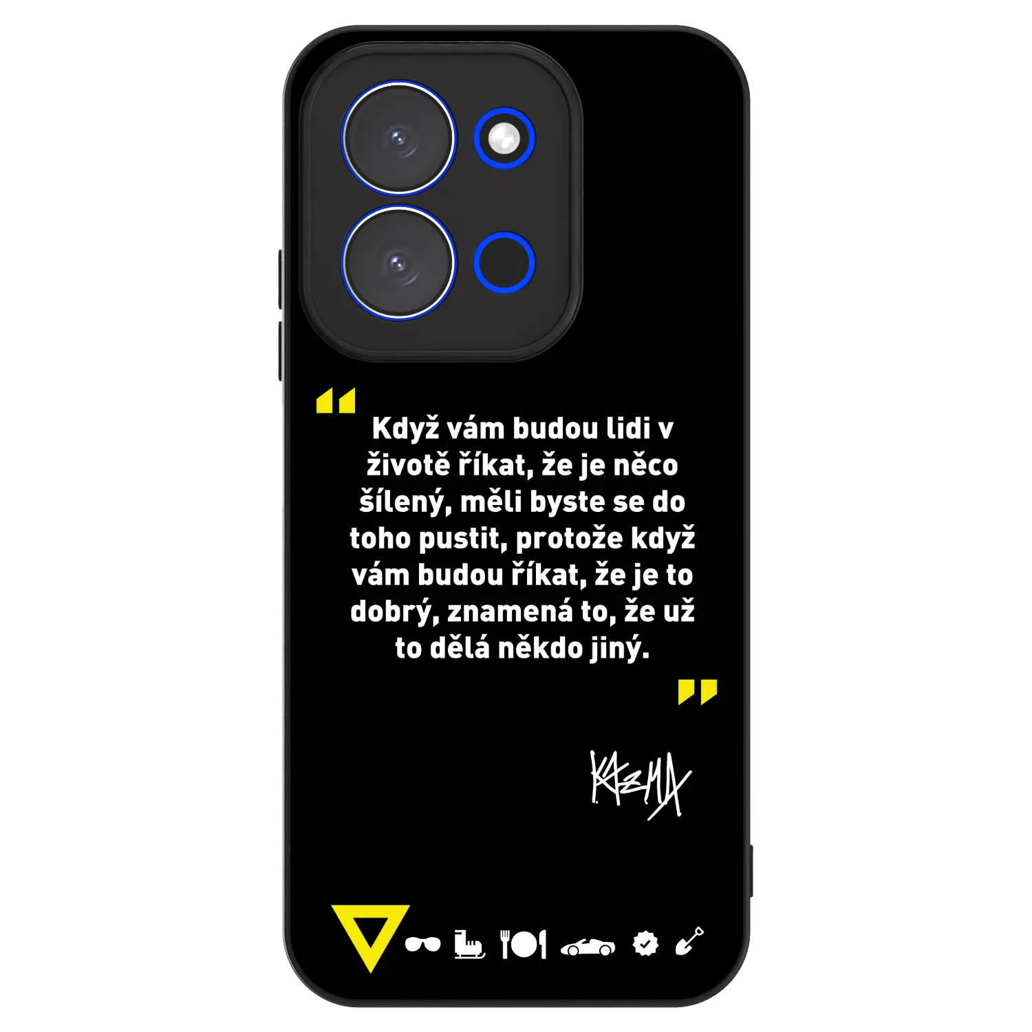 Picasee ULTIMATE CASE pro Xiaomi Redmi 15C 4G - Kazma - MĚLI BYSTE SE DO TOHO PUSTIT
